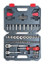 CTK84CMP Crescent 1/4-Inch and 3/8-Inch Drive 6 and 12 Point SAE/Metric Mechanic - £55.60 GBP