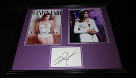 Bruce Caitlyn Jenner Signed Framed 16x20 Photo Display - £118.69 GBP