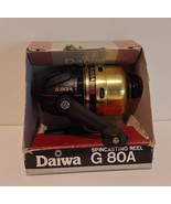Vintage Daiwa G80A Spincasting Fishing Reel w/ Box &amp; Paperwork  - $112.15 CAD