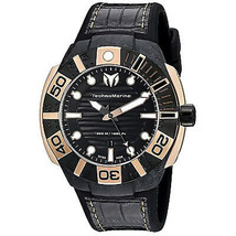 Technomarine Men&#39;s Reef Black Dial Watch - 514002 - £164.06 GBP