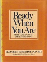 Ready When You Are Elizabeth Schneider Colchie - $5.53