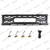 Front Grille Black Bumper Grill Fit For Toyota 4RUNNER 1987-1989 With Led Light - £165.08 GBP
