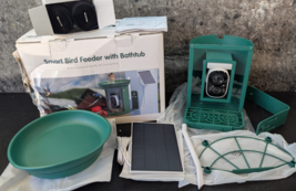 Bird Feeder with Camera with AI Solar Panel Smart Bird House with Cam Li... - $1,469.45 MXN