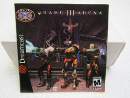 Authentic Instruction Manual Only Quake III Arena for Sega Dreamcast - £7.33 GBP