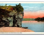 Cedar River Palisades Cedar Rapids Iowa IA UNP WB Postcard V13 - $2.92