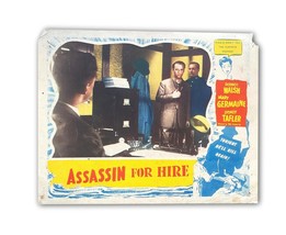 &quot;Assassin For Hire&quot; Original 11x14 Authentic Lobby Card Photo Poster 1951 Tafler - £47.02 GBP