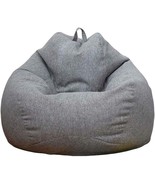 Stuffed Animal Storage Bean Bag Chair Cover (No Filler) - Stuffable Zipper - $36.94