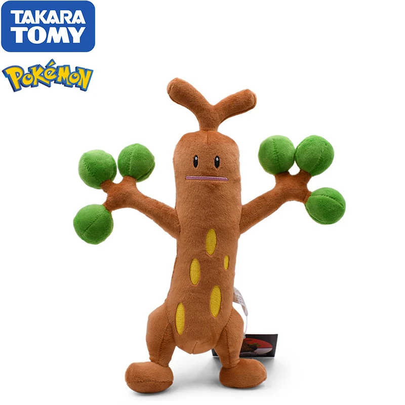 32cm Takara Tomy Pokemon Sudowoodo Anime Games Peripheral Lovely Soft Plush Toy - £22.69 GBP