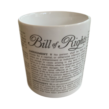 The Unemployed Philosophers Guild Bill of Rights Coffee Cup Mug Tea Constitution - £7.93 GBP