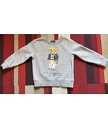 Polo Ralph Lauren Preppy Bear Fleece Sweatshirt Boy’s 4T - £30.36 GBP