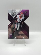 2017 Panini Elite Draft Picks Status Purple Die-Cut /99 AJ Green #1 Bulldogs - £3.94 GBP