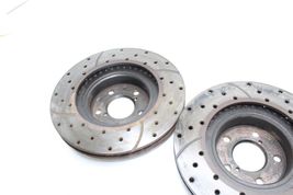 10-14 SUBARU LEGACY FRONT BRAKE ROTORS PAIR Q1071 image 9
