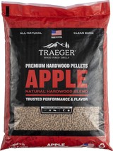 Traeger Grills Apple 100% All-Natural Wood Pellets for and - £24.49 GBP