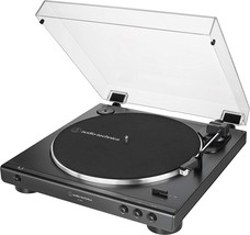 Audio-Technica AT-LP60X-BK Fully Automatic Belt-Drive Stereo Turntable, Black, - £155.91 GBP