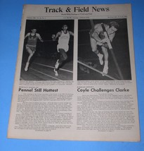 John Pennell Martin O&#39;Grady Track &amp; Field News Magazine Vintage February 1966  - £23.69 GBP