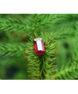 AAA+Quality Natural Ruby Gemstone, Rectangle Shape Ruby, Jewelry Making ... - €59,06 EUR