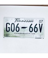 2007 United States Tennessee Volunteer State Passenger License Plate G06... - $18.80