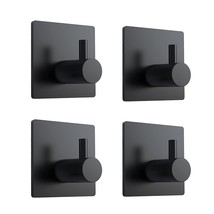 Adhesive Hooks Heavy Duty Wall Hooks Waterproof Stainless Steel Towel Ra... - $16.99