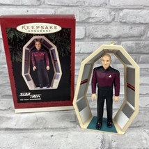 Hallmark Keepsake 1995 Star Trek TNG Captain Jean-Luc Picard Ornament Vi... - $13.21