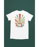 Women&#39;s Retro T-shirt, Classic Sunshine Design, vintage colors, white t-... - $24.96+