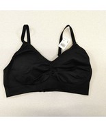 Motherhood Maternity Nursing Seamless Bra Women&#39;s Size Large Black Cotto... - €6,90 EUR