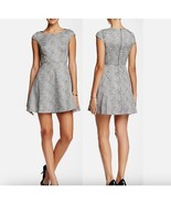 French Connection Womens 4 Black &amp; White Fast Powdered Pepper Flare Dress - $22.27 CAD