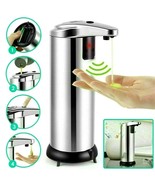 Stainless Steel Automatic Soap Dispenser Touch less Smart Infrared Motio... - $22.99