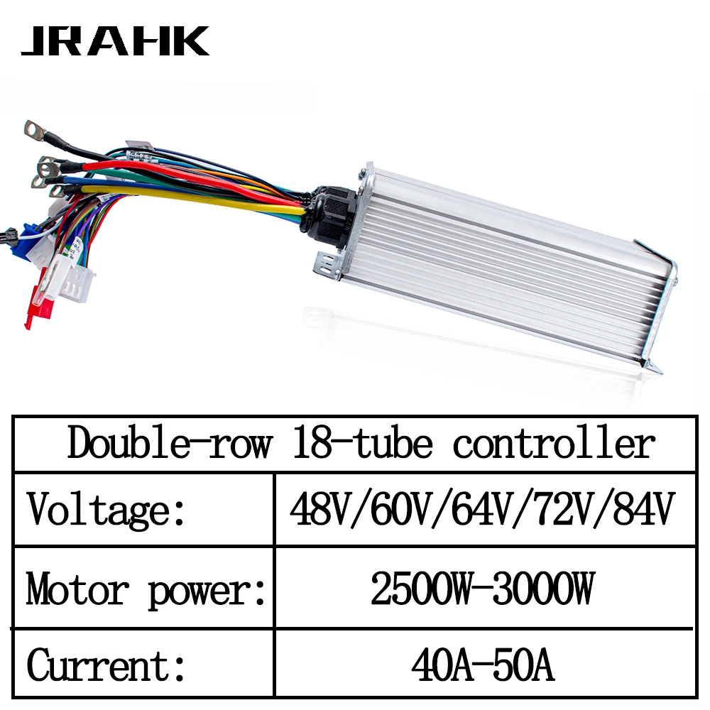 JRAHK Electric Controller 2500 3000W  48 60 64 72 84V 50A  Brushless Dual-mode F - $162.86