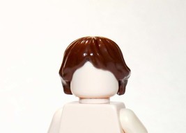 Brown Wavy Feathered Hair For Minifigure Packs - $3.86