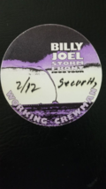 Billy Joel 1990 - Rosemont, Illinois Vintage Original Cloth Backstage Pass - £13.33 GBP