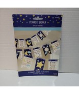 Twinkle Twinkle Little Star Baby Shower Pennant Banner Party Supplies - £7.55 GBP