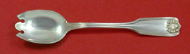 Benjamin Ben Franklin by Towle Sterling Silver Ice Cream Dessert Fork 6&quot; Custom - £70.66 GBP