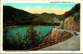 Last Curve On Approach Bear Mountain Bridge Road New York NY UNP WB Postcard E6 - £3.47 GBP