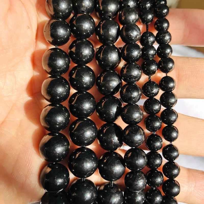 Genuine Coal Crystal Beads,Black Jet Beads,Loose Gem Stone Beads,Carbon Crystal - £16.35 GBP+