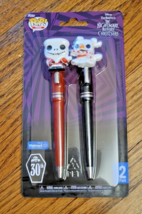 Funko Pop! Nightmare Before Christmas Pens Santa Jack &amp; Zero - £13.32 GBP