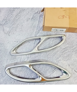 1 Pair Stainless Exhaust Pipe Muffler Trim For Mercedes-Benz W246 W246 W... - $35.35 CAD