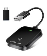 LOBOAIR PL8 Wireless CarPlay Adapter for Factory Wired CarPlay, 2024 NEW - $24.74