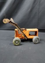 1950&#39;s Marx Lumar Hi-Lift Loader Toy Tractor Pressed Steel Parts Or Rest... - $18.69