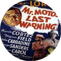 Mr. Moto&#39;s Last Warning (1938) Movie DVD [Buy 1, Get 1 Free] - £7.82 GBP
