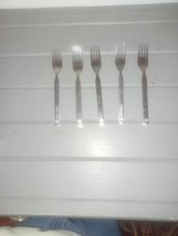 Northwest Airlines Fork Lot of 5 - Flatware silverware cutlery - £11.95 GBP