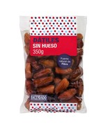 Natural Pitted Dates Spanish Dried 350 grs Sealed Bag - £27.40 GBP