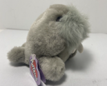 Vintage Plush Chubby Puffkins Mini Swibco Whiskers Gray Walrus Stuffed A... - $14.89