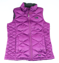 The North Face Vest Girls Large Purple 550 Down Puffer Outdoor Quilted 1... - £22.85 GBP