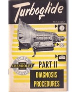 Chevrolet Turboglide Diagnosis Procedures Part II Service Manual Chevy 1958 - $141.46 MXN