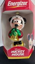 Disney Minnie Mouse Blown Glass Art Ornament European Style Collectibles 5&quot; New - £15.57 GBP