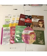 lot of 10 face masks includes sheets, mud and peel off Mask. You Get All... - $16.67 CAD
