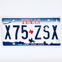  United States Texas Shuttle Passenger License Plate X75 ZSX - £13.22 GBP