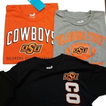 Oklahoma State Cowboys  3 Pack Short Sleeve T-Shirts Youth Boys Size M (10/12) - £15.89 GBP