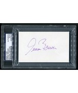 TERESA BREWER SIGNED INDEX CARD MUSIC! MUSIC! MUSIC! I LOVE MICKEY MANTL... - £46.22 GBP