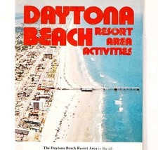 1970s Daytona Beach Resort Area And Hotels Brochure Florida Beach Vacati... - $28.07 CAD
